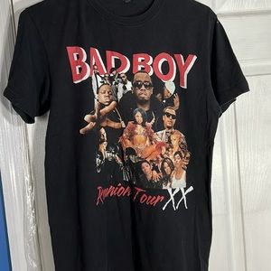 Bad Boy concert tee size medium